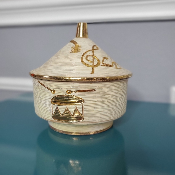 Fratelli Fanciullacci Vintage Bowl, 24k Gold - Picture 3 of 8